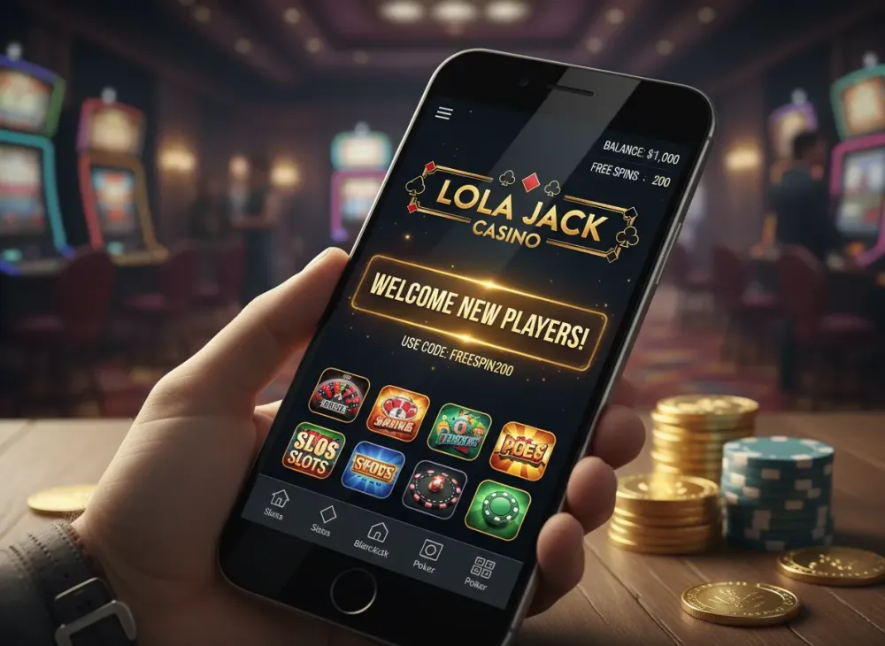 Lolajack casino promo code for new players
